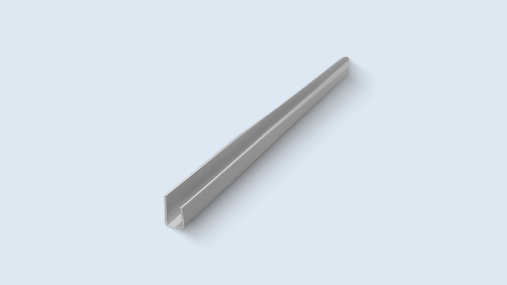 Roda Forro PVC Tipo U - Branco